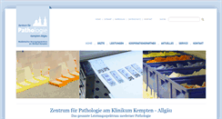 Desktop Screenshot of patho-kempten.de